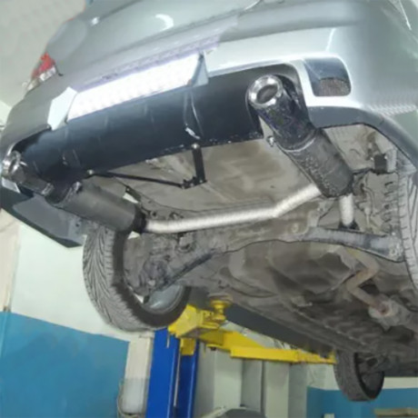 Нижнее крепление заднего бампера "EVO" для Mitsubishi Lancer IX (2003-2009) купить недорого с доставкой в Бор