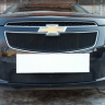 Защита радиатора "Standart" Chevrolet Cruze (2008-2013) верх, чёрная купить недорого с доставкой в Бор