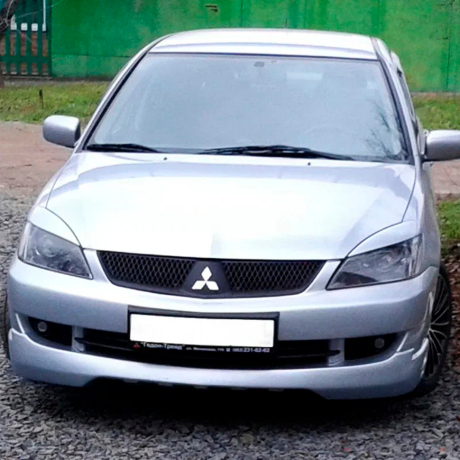 Накладка переднего бампера "EGR" для Mitsubishi Lancer 9 (2005-2010) рестайлинг купить недорого с доставкой в Бор