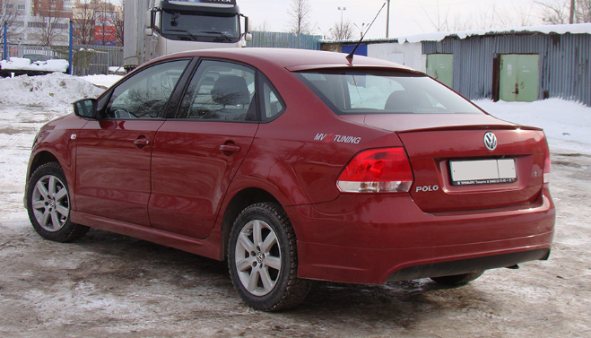 Козырек на заднее стекло для Volkswagen Polo Sedan (2010-2020) купить недорого с доставкой в Бор