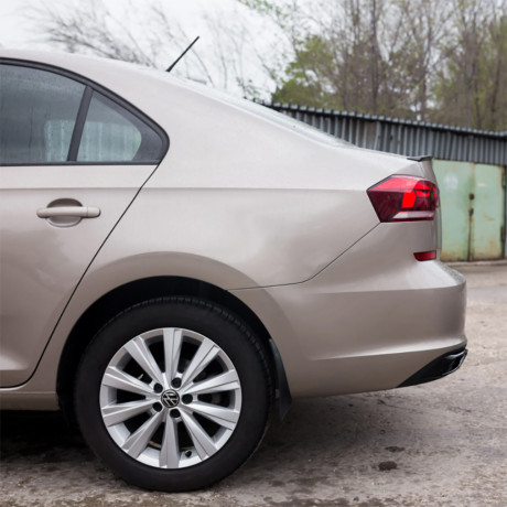Лип спойлер для Volkswagen Polo Liftback (2020-2023) купить недорого с доставкой в Бор