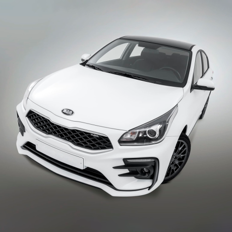 Бампер передний "Kudos LUX" для Kia Rio (2017-2020) купить недорого с доставкой в Бор