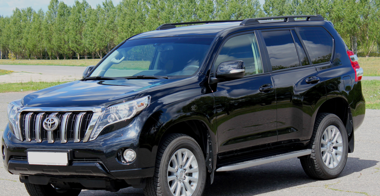 Рейлинги Toyota Land Cruiser Prado 150 (2009-2022) Серый купить недорого с доставкой в Бор