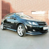 Накладки на пороги "GT" для Opel Astra H (3D, 5D) купить недорого с доставкой в Бор