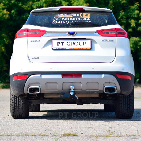 ТСУ /съемный квадрат/ GEELY Atlas (2018-2021 г.в.) купить недорого с доставкой в Бор