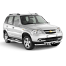 Рейлинги (Серебристый муар) "Усиленный" CHEVROLET Niv@ 2002-2020/ L@DA Niv@ 2020-/ L@DA NIV@ Travel 2021- купить недорого с доставкой в Бор